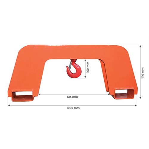 Potence Stockman pour chariot élévateur 4000 kg - MK40N photo du produit Secondaire 2 L