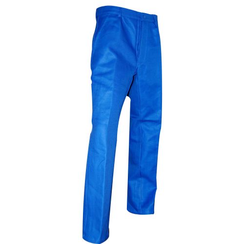 Pantalon CLOU en coton sergé bleu bugatti T36 - LMA LEBEURRE - 100141 T36 pas cher Principale L