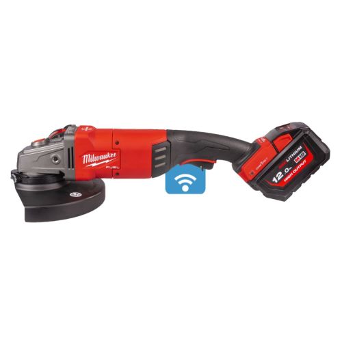 Meuleuse d'angle 18 V FUEL M18 ONEFLAG230XPDB-122C + 2 batteries 12 Ah + chargeur + coffret de transport MILWAUKEE 4933478783 photo du produit Secondaire 1 L