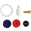 Kit de fixations chromé pour croisillon treflor GROHE 45123000 photo du produit