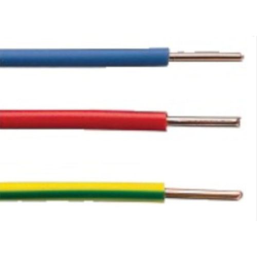 Fil rigide HO7 V-R 6mm² vert/jaune - 002705 (AFA) pas cher Secondaire 2 L