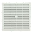 Grille de ventilation carr&eacute;e sp&eacute;cial fa&ccedil;ade avec moustiquaire NICOLL M164 photo du produit