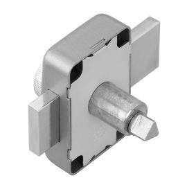 Verrou pompier Couillet &agrave; bouton + triangle 14 mm cylindre 40 mm &ndash; 570.14 pas cher Principale M