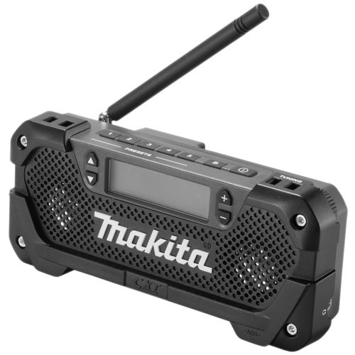 Radio de chantier 12V max CXT Li-Ion (sans batterie ni chargeur) en boîte carton - MAKITA - DEBMR052 pas cher