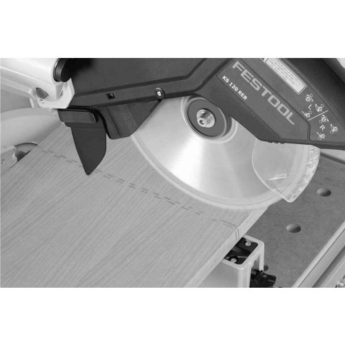 Scie à onglets radiale 1600W KAPEX KS 120 REB avec accessoires - FESTOOL - 575302 pas cher Secondaire 4 L