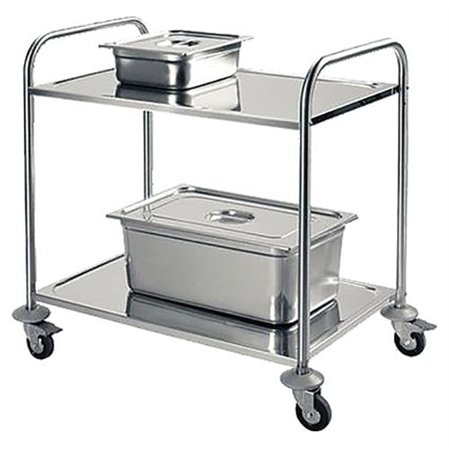 Servante inox 304 100 kg 2 plateaux STOCKMAN SVT2/100 photo du produit Secondaire 1 L