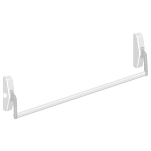 Fermeture anti-panique 1 point blanc coupe-feu 1250mm - JPM - 89D100-23-2A pas cher