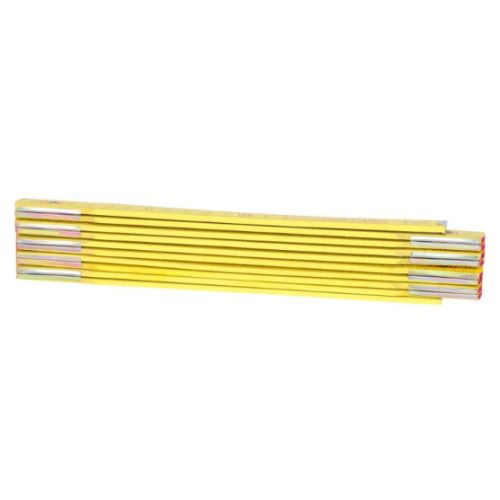 Mètre pliant jaune en bois longueur 2 m KS TOOLS 300.0060 photo du produit Secondaire 2 L