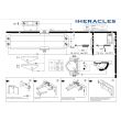 Ferme-porte FIRST 15 force 2-4 avec bras compas argent - Héraclès - G-HR-FIRST151 pas cher Secondaire 3 S