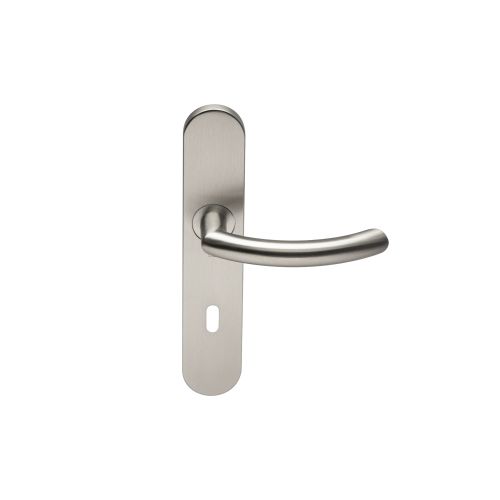 Ensemble sur plaque JADE Série 1094 type CLE L finition inox brossé Héraclès B-INOX-SP03 photo du produit Secondaire 3 L