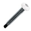 Vis autoperceuse tête cylindrique carrée zingué blanc 4,2 x 16 mm boîte de 500 SCELL-IT TCQW42016 photo du produit