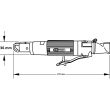 Mini scie sabre pneumatique SLIMPOWER KS TOOL 515.5545 photo du produit Secondaire 1 S