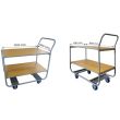 Servante plateau bois 200 kg moyenne STOCKMAN WP20A/2 photo du produit Secondaire 1 S
