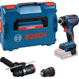 Perceuse-visseuse 18V Bosch EXPERT EXSR18V-90FC (sans batterie ni chargeur) avec accessoires GFA 18-M et GFA 18-H + L-BOXX - 06019R2002 pas cher Principale M