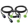 Pack de 3 câble plug it H05 RN-F4/3 FESTOOL 203935 photo du produit