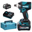 Boulonneuse 40 V max Li-Ion XGT 350 Nm + 2 batteries 2,5 Ah + chargeur + coffret MAKPAC MAKITA TW004GD201 photo du produit