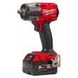 Boulonneuse à chocs 18V M18 FMTIW2F12-502X + 2 batteries 5 Ah + chargeur + coffret HD BOX - MILWAUKEE TOOL - 4933478450 pas cher