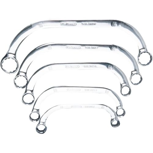 Jeu de 5 clés polygonales demi-lune KS TOOLS 518.0850 photo du produit Principale L