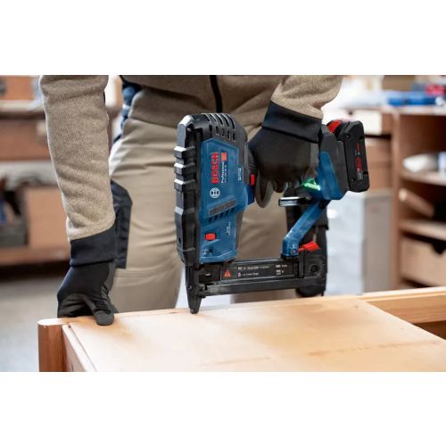 Agrafeuse à bois 18 V GTH 18V-38 M Professionnal (sans batterie ni chargeur) en coffret L-Boxx BOSCH 0601482501 photo du produit Secondaire 5 L