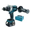 Perceuse visseuse 18 V + 2 batteries 5 Ah + chargeur + coffret MAKPAC MAKITA DDF458RTJ photo du produit Secondaire 1 S