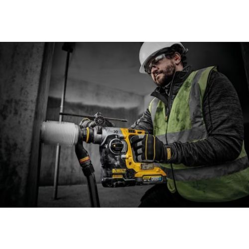 Perforateur SDS Plus 18 V XR brushless + 2 batteries 5 Ah + chargeur + coffret T-STAK DEWELT DCH273H2T-QW photo du produit Secondaire 6 L