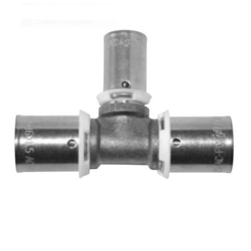 Té à sertir PER D16-12-12 - GARIS - 3313-16-12-12 pas cher