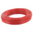 Câble d’installation H07V-U 10 m 1.5mm² rouge avec isolant en PVC - FILS & CÂBLES - 60101015A pas cher