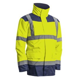 Veste KANATA PU HI-VIZ 3M jaune fluo/marine T2XL - COVERGUARD - 7KANYXXL pas cher Principale M