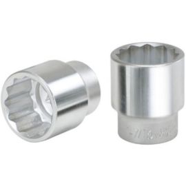 Douille Ks tools 12 pans 1'' finition satinée chrome vanadium - 911.10 photo du produit Principale M