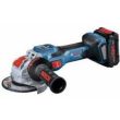 Meuleuse Biturbo 18 V X-Lock GWX 18V-15 SC Professional + 2 batteries Procore 8 Ah + chargeur + coffret L-Boxx BOSCH 06019H6501 photo du produit Secondaire 2 S