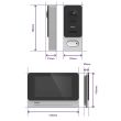 Visiophone tactile 7'' sans fil et connect&eacute; WelcomeEye Wireless PHILIPS 531039 photo du produit Secondaire 2 S
