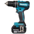 Perceuse-visseuse à percussion 18 V + 2 batteries 3 Ah + chargeur rapide coffret MAKPAC MAKITA DHP485RFJ photo du produit Secondaire 9 S