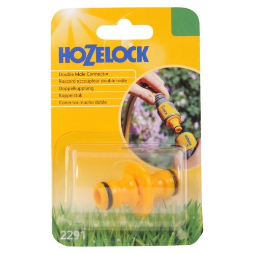 Accoupleur double mâle tous diamètres sous blister - HOZELOCK - 2291P9000 pas cher Secondaire 2 L