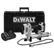 Pompe à graisse 18V XR + batterie 4Ah + chargeur + coffret - DEWALT - DCGG571M1-QW pas cher