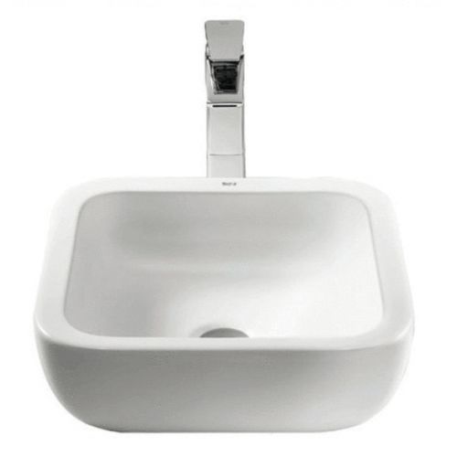 Lavabo à poser sur plan KHROMA carré 400x400 ROCA A327654000 photo du produit