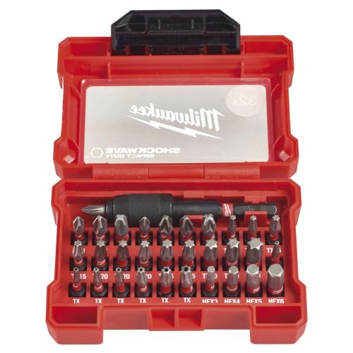 Coffret de 32 embouts SHOCKWAVE IMPACT DUTY™ MILWAUKEE 4932464240 photo du produit Principale L