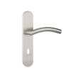 Ensemble sur plaques série JADE 1494 type clé L finition inox brossé Héraclès B-INOX-SP19 photo du produit Secondaire 2 S
