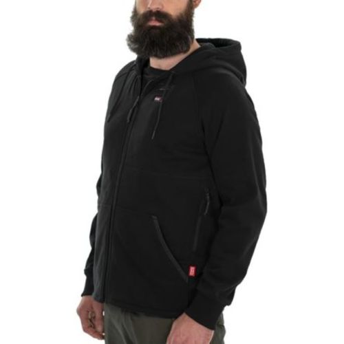 Veste à capuche chauffante M12 HHBL4-0 noir TS MILWAUKEE 4932480061 photo du produit Secondaire 1 L