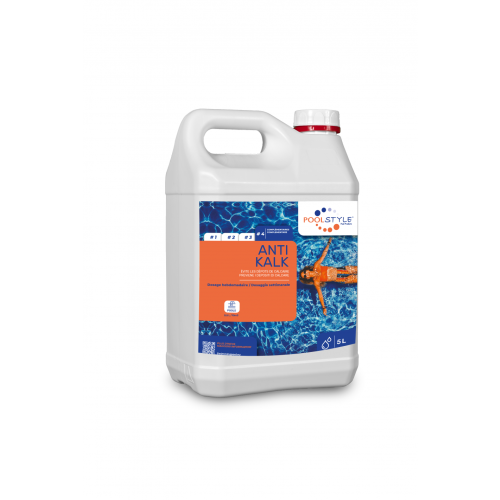 Anticalcaire en 5 l C/4 P/128 POOLSTYLE PSL-500-0017 photo du produit Principale L