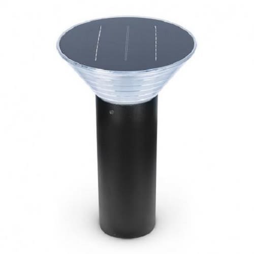 Potelet solaire conique SUNNY COUPOLE 4 W rond noir MIIDEX LIGHTING 70905 photo du produit