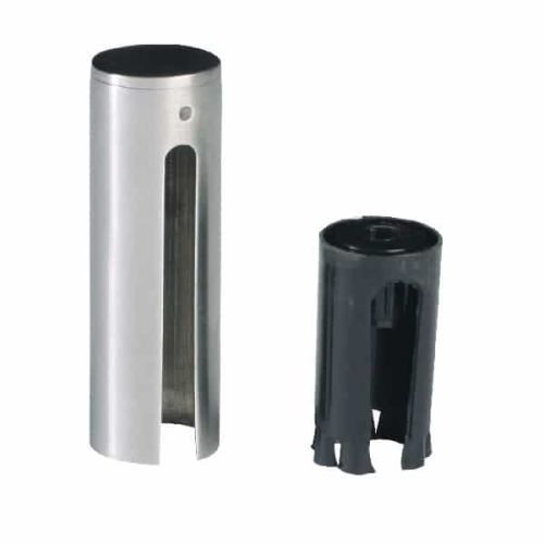Jeu de deux caches paumelle inox HERACLES CF001.IN.5 photo du produit