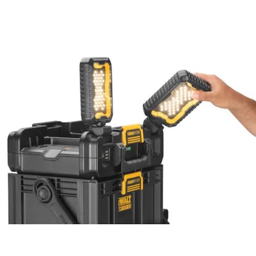 Boite à outils Toughsystem 2.0 avec lampe de chantier XR 18V - DEWALT - DWST08061-1 pas cher Secondaire 3 L