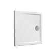 Receveur ultra-plat à poser ou à encastrer PMR CASCADE 80x80x4 - VITRA - 5761L003M0578 pas cher