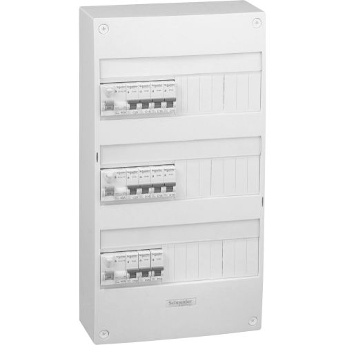 Coffret 3 rangées équipé peignable - SCHNEIDER ELECTRIC - R9H313SP01 pas cher