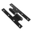 Paumelle Picarde à butée à billes 190x80mm époxy noir gauche - FAURE ET FILS - PI198BCGJ pas cher