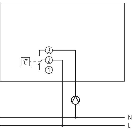 Thermostat d'ambiance digital RAMSES 811 TOP 2 THEBEN 8119132 photo du produit Secondaire 3 L