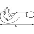 Coupe-tubes cuivre télescopique - SAM OUTILLAGE - 620-12 pas cher Secondaire 3 S