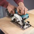 Scie circulaire 18 V Li-Ion LXT + 2 batteries 4 Ah + chargeur rapide + coffret MAKPAC MAKITA DSS501RMJ photo du produit Secondaire 2 S