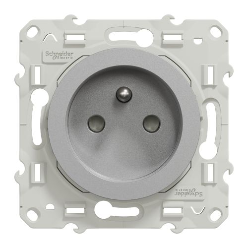 Prises de courant ODACE à vis 16A connexion rapide 2P+T aluminium - SCHNEIDER ELECTRIC - S530059 pas cher Secondaire 2 L