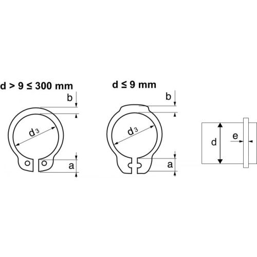 Circlips extérieur inox DIN 471 M28 boîte de 25 ACTON 6276028 photo du produit Secondaire 1 L